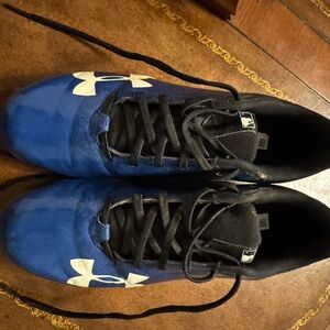 Under Armour Blue and Black Sneakers